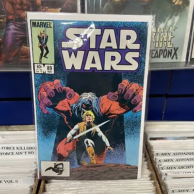 Buy Star Wars #89 Comic Book 1984 VF- Bret Blevins Marvel Luke Skywalker • 10.39£