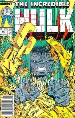 Buy Incredible Hulk #343 VF 8.0 1988 Stock Image • 30.04£