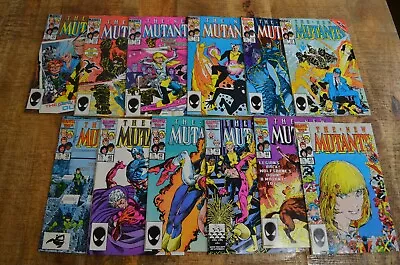 Buy New Mutants #32 33 34 35 36 37 38 40 42 43 44 45 Marvel Comics Lot Of 12 NM 9.2 • 37.84£