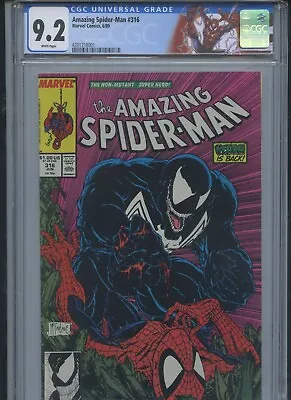Buy Amazing Spider-Man #316 1989 CGC 9.2 • 118.59£