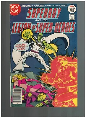 Buy Superboy Legion Of Super-Heroes 224 Vs Stargrave, Holdur, Quicksand!  FN 1977 DC • 2.36£