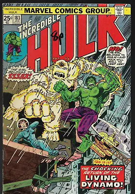 Buy INCREDIBLE HULK (1968) #183 - No Stamp - Back Issue • 9.99£