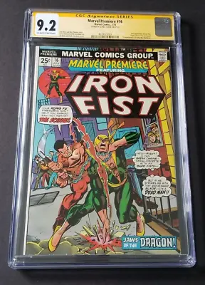 Buy Marvel Premiere #16 • 2nd Iron Fist • Cgc 9.2 • Signed By Glynis Oliver • 139.03£
