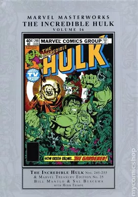 Buy Marvel Masterworks Incredible Hulk HC 1st Edition #16-1ST NM 2022 Stock Image • 39.98£