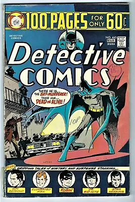Buy DETECTIVE COMICS No.445 - DC 1975 - 10 Stories In100 Pages: GOOD. • 12£