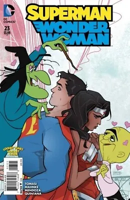 Buy SUPERMAN / WONDER WOMAN ISSUE 23 - FIRST 1st PRINT LOONEY TUNES VARIANT - DC WW • 4.50£