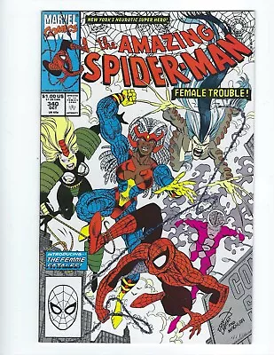 Buy Amazing Spider-Man #340 Unread VF/NM  Erik Larsen Femme Fatales Combine Ship • 6.31£
