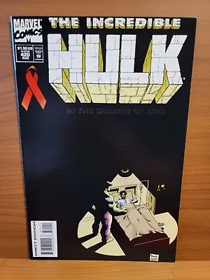 Buy Incredible Hulk #420 NM  1994  In The Shadow Of Aids • 1.38£