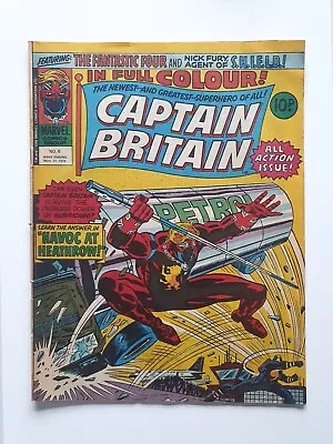Buy Captain Britain #6 Marvel Comics 1976 BRITISH UK ☆RARE EDITION EDITION☆ • 16£