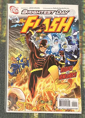 Buy The Flash #5 Brightest Day DC Comics 2010 Sent In A Cardboard Mailer • 3.99£