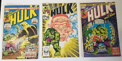 Buy The Incredible Hulk 3 Comic Book Lot - 1975 #186 + #189 - 1983 #288 • 18.38£