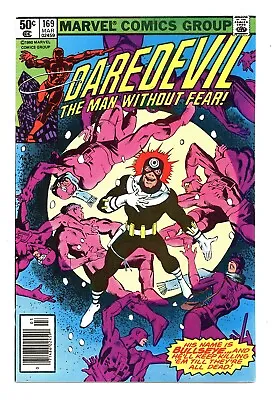 Buy Daredevil #169 8.5 High Grade 2nd Elektra Frank Miller Ow/w Pgs 1981 B • 39.83£