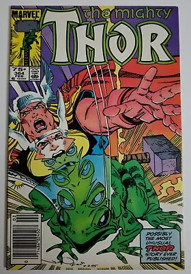 Buy THOR #364 (Marvel Comics, 1986) Mark Jewelers, 1st Throg / Puddlegulp / Frog • 21.37£
