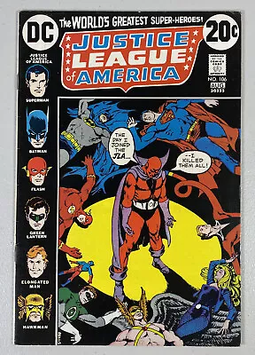 Buy Justice League Of America #106 DC Comics 1973 Red Tornado Key F/F+ • 10.26£