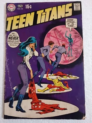 Buy Teen Titans #26 (DC COMICS 1970) 1st App Mal Duncan, Becomes The Guardian!  • 12.01£