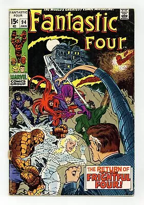 Buy Fantastic Four #94 GD/VG 3.0 1970 • 42.63£