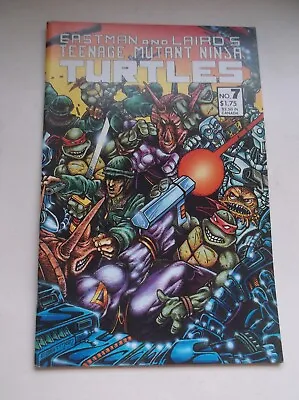 Buy Mirage: Teenage Mutant Ninja Turtles #7, Color Centerfold, 1st Print, 1986, Vf!! • 31.54£