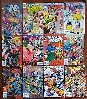 Buy Marvel Comics X-Men Bundle VF+/Mint Uncanny X-Men 316-326 & Special 1 (1995) • 15£