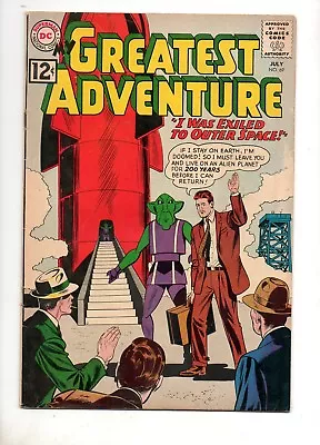 Buy My Greatest Adventure #69 DC Moriera SCI-FI ART 1962 VF- 7.5 GORGEOUS, But... • 28.14£