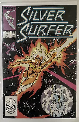 Buy Sealed & Boarded- Marvel Comics- Silver Surfer Vol. 3 #12  (1988) • 4.99£