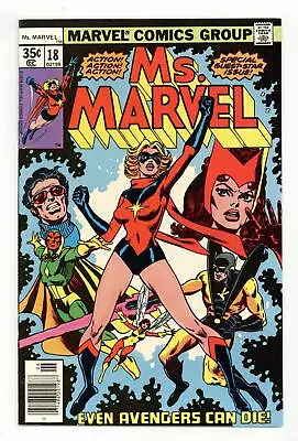 Buy Ms. Marvel #18 FN- 5.5 1978 1st Full App. Mystique • 67.30£