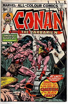 Buy Conan The Barbarian # 58 Jan 1976 First Belit G/vg Condition Bagged & Boarded • 5.99£