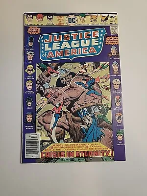 Buy JUSTICE LEAGUE OF AMERICA #135:  Crisis In Eternity!  DC Comics 1976 FN • 6.39£