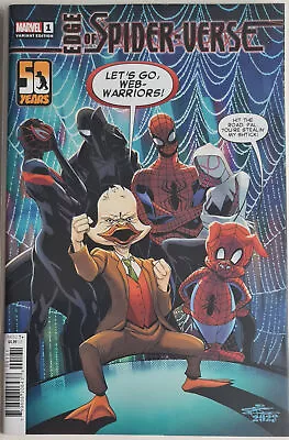 Buy Edge Of Spider-Verse #1 (07/2023) - ChrisCross Howard The Duck Var NM - Marvel • 13.37£