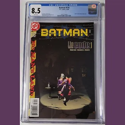 Buy Batman #570 (1999) CGC 8.5 WHITE Pages  Joker Cover • 32.74£