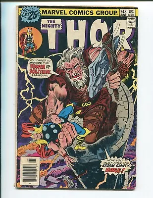Buy Thor #248 - Bronze Age Rich Buckler Cover - Storm Giant • 2.37£