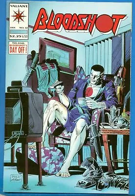 Buy Bloodshot.number 12.january 1994.valiant Comics • 2.50£