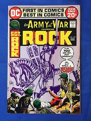 Buy Our Army At War #247 VFN- (7.5) DC ( Vol 1 1972) Sgt Rock, Kubert Cover • 23£