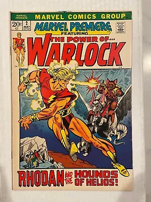 Buy Marvel Premiere #2 (May 1972) Warlock Given The Name Adam (KEY) MCU • 24.12£