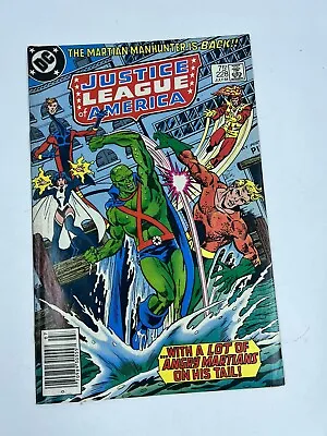 Buy JUSTICE LEAGUE OF AMERICA #228 Newsstand! Martian Manhunter! Bagged & Boarder • 4.45£