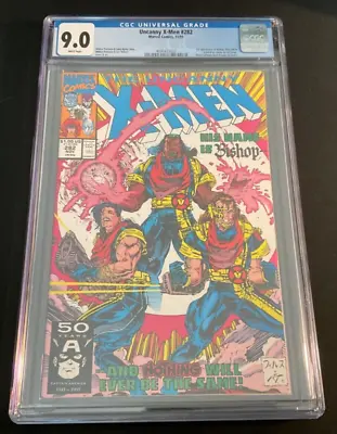 Buy X-men #282 **cgc 9.0 White Pages ** 1st Appearance Of Bishop *1991* • 22.08£