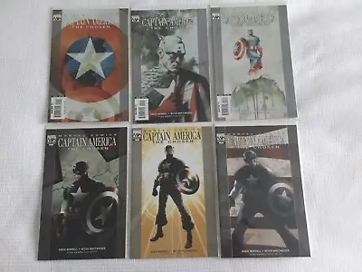 Buy CAPTAIN AMERICA - THE CHOSEN - 1 To 3 & 1 To 3 Variants - 6 X Comics NM/NM+(9.6) • 4.99£