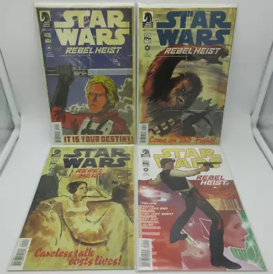 Buy Star Wars: Rebel Heist #1,2,3.4 (2014) NM Adam Hughes & Matt Kindt Variant 1-4 • 11.94£