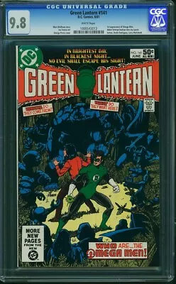 Buy Green Lantern #141 Cgc 9.8 White 1st Appearance Omega Men George Perez Dc 1981 • 519.69£