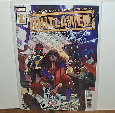 Buy Outlawed #1 Oneshot Marvel Comics 2020 Champions Ms Marvel Nova Miles Morales • 4.99£