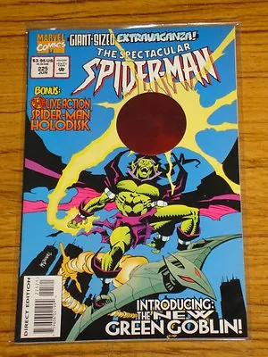 Buy Spiderman Spectacular #225 V1 Green Goblin Holodisk Cvr June 1995 • 4.99£