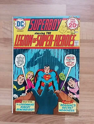 Buy DC Comics Superboy And The Legion Of Superheroes Comic No 204 - October 1974 • 3.50£