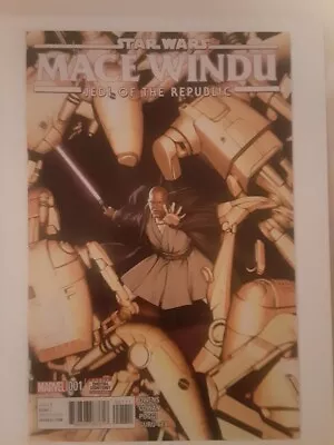 Buy Star Wars Mace Windu Jedi Of The Republic 1 (2017, Marvel Comics) • 7.09£