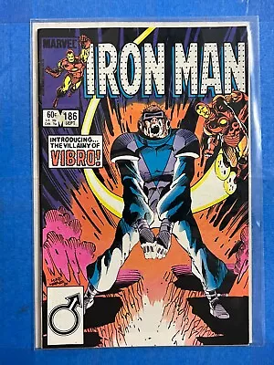 Buy Iron Man #186 Vibro Marvel Comics 1984 | Combined Shipping B&B • 2.38£