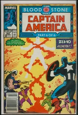 Buy Marvel Comics CAPTAIN AMERICA #362 VG/FN 5.0 • 3.17£