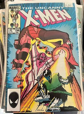 Buy The Uncanny X-Men #194 (1985, Marvel Comics) Great Condition Authentic 🔥 • 5.52£