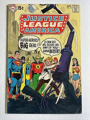 Buy Justice League Of America 73 Fine 1969 DC Comics Kubert • 32.14£