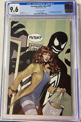 Buy Amazing Spider-Man #798 Unknown Comics Dodson Venom 30th Virgin Variant CGC 9.6 • 31.58£