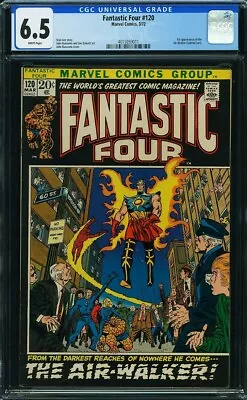Buy Fantastic Four 120 (1972) CGC 6.5, 1st Appearance Of Air-Walker • 157.19£