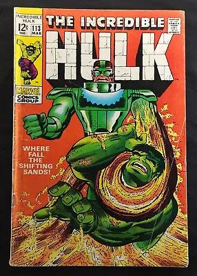 Buy Incredible Hulk #113 (Marvel, Mar 1969) • 58.44£