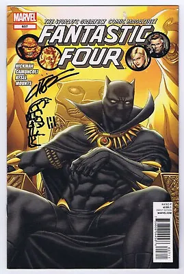 Buy Fantastic Four #607 NM Remarqued Signed W/COA Mike Choi 2012 Marvel Comics • 88.32£